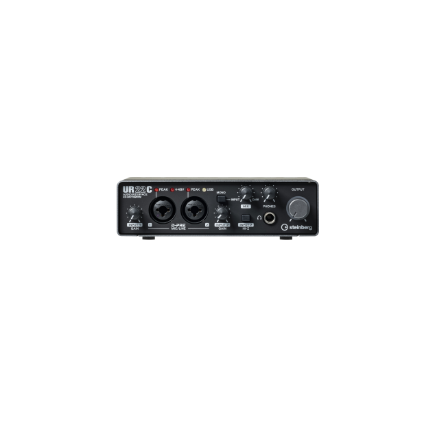 Steinberg UR22C Recording Pack with Interface, Condenser Mic